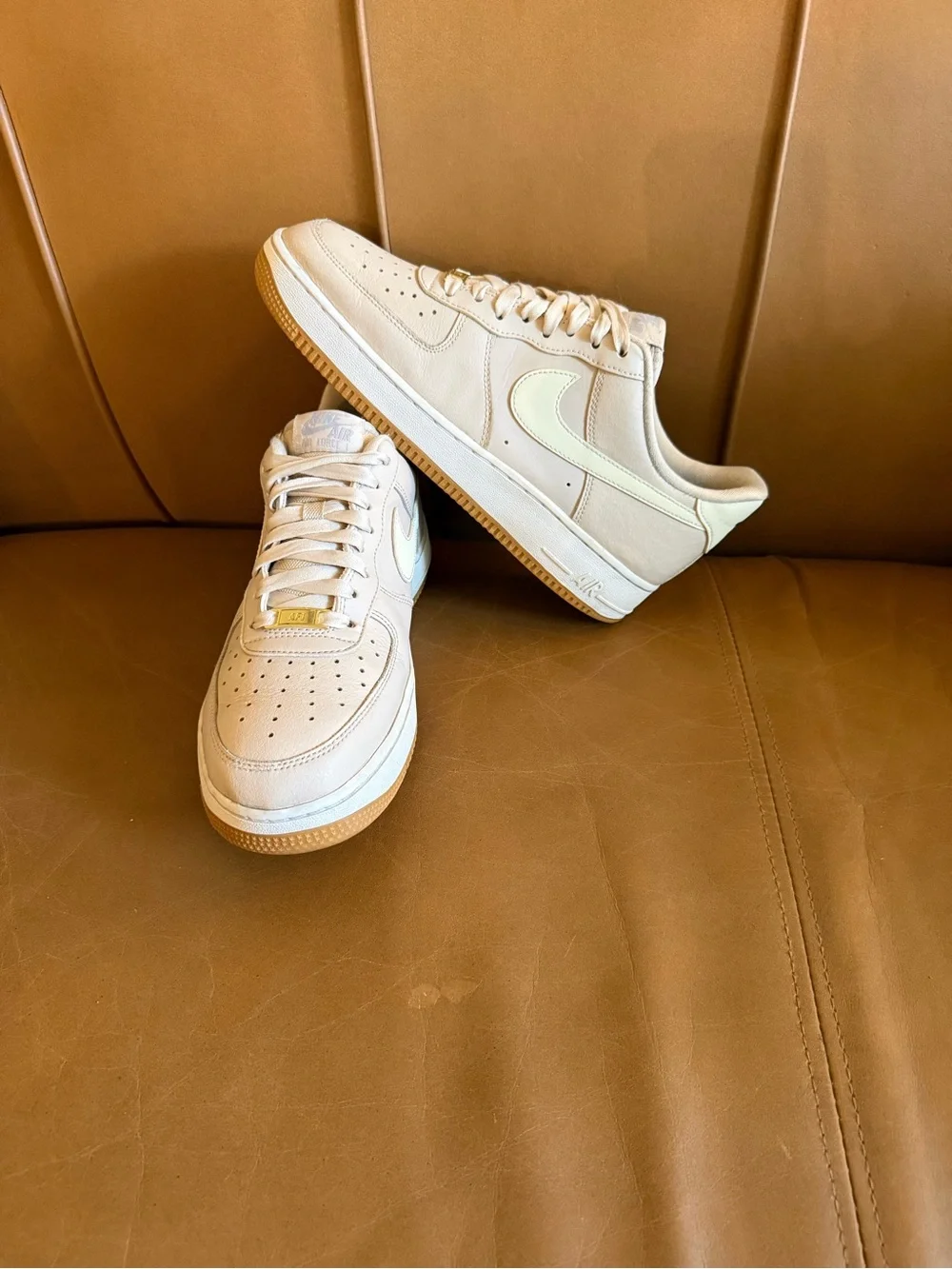 Nike Air Force 1 Low Sanddrift Women’s DD8959-111 Size 9.5 - Rare And Clean